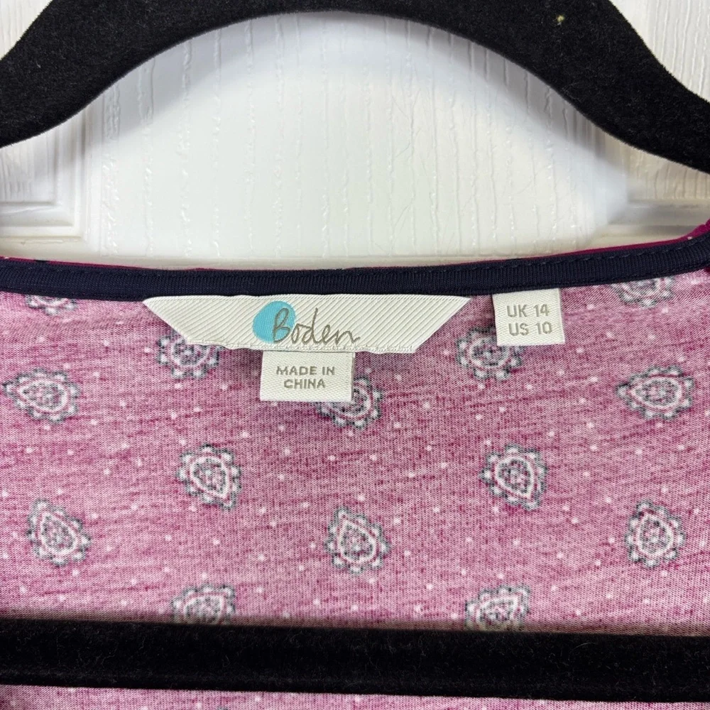 Boden Vicky jersey top sz 10 - Picture 7 of 9
